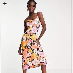 River Island Floral Multicolor Dress
